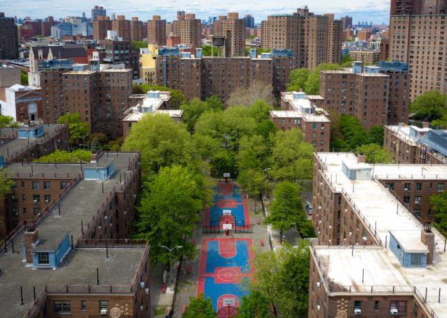 Basketball courts in NYC