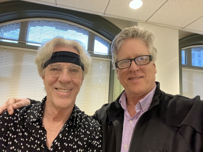 Stewart Copeland and John Huie