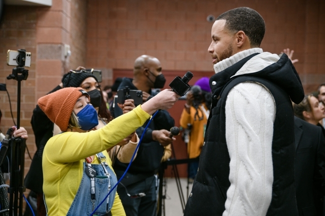 Stephen Curry at Sundance 2023