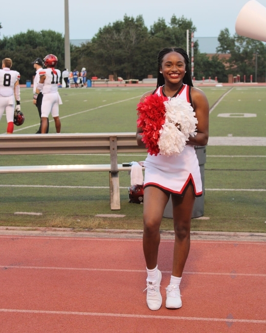 Bernice Saladin '24 Cheerleader