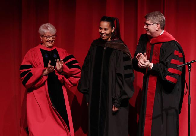 Rhiannon Giddens Accepts Honorary Degree