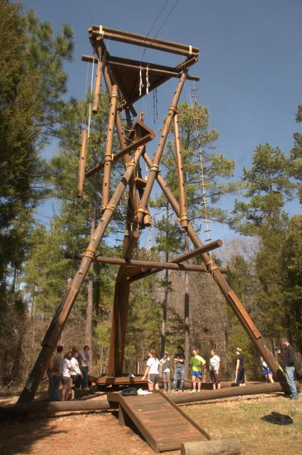 Davidson Outdoors Challenge Course