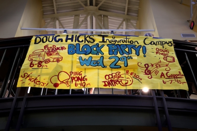 Poster: Doug Hicks Block Party