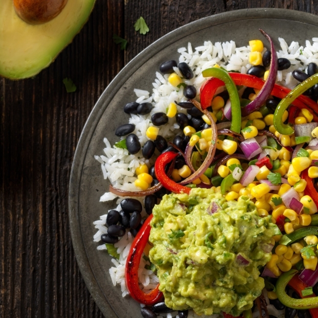 Veggie burrito bowl