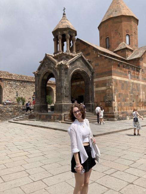 Kate Spencer '24 in Armenia