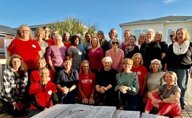 Wild Women at their annual beach trip