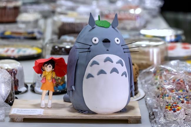 My Neighbor Totoro made out of cake