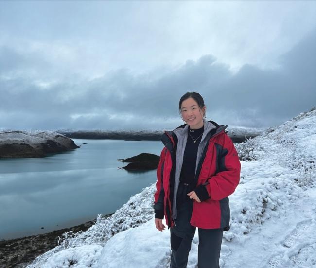 Taeree Kim ’24 in Chilean Patagonia