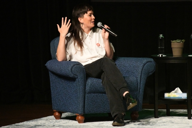 Alexandria Bombach Director of the Indigo Girls Documentary Shown at Davidson College