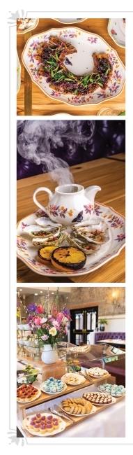 Supperland dishes and buffet