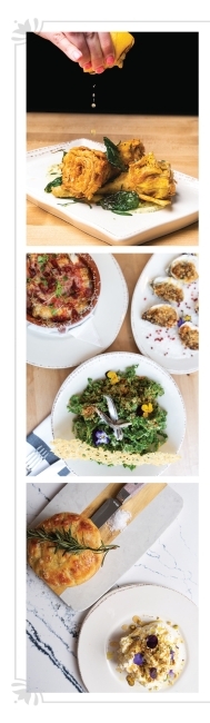 A variety of dishes from Ever Andalo's menu