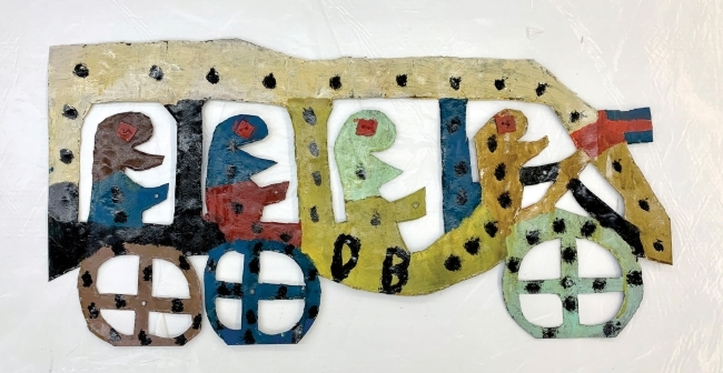 “Bus Ride” by David Butler, CJ Williams Collection, Rooted Visions Exhibition