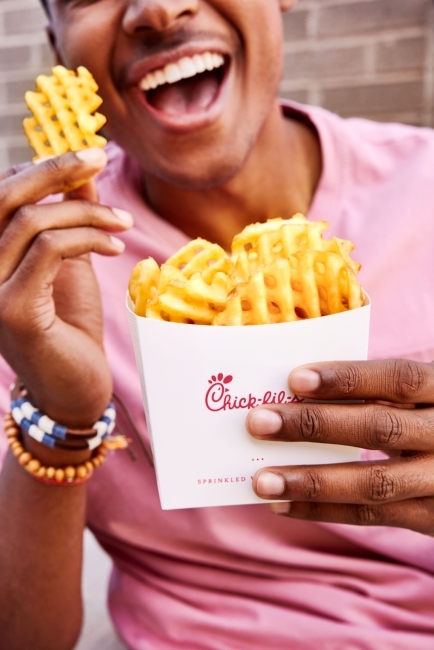 waffle fries from chick-fil-a