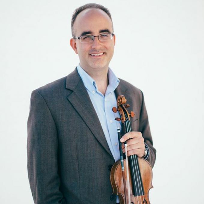 Joseph Meyer with Violin