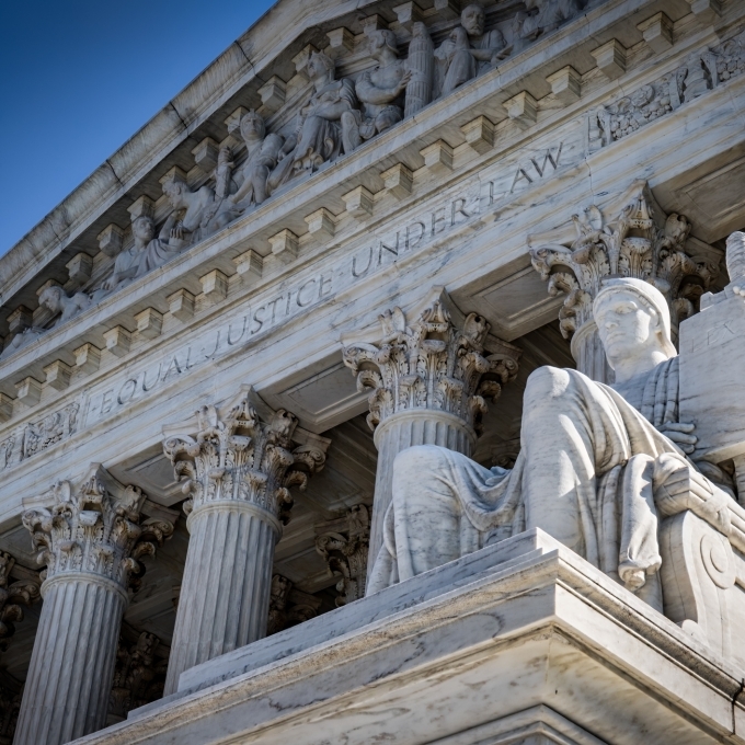 Exterior of Supreme Court of the United States
