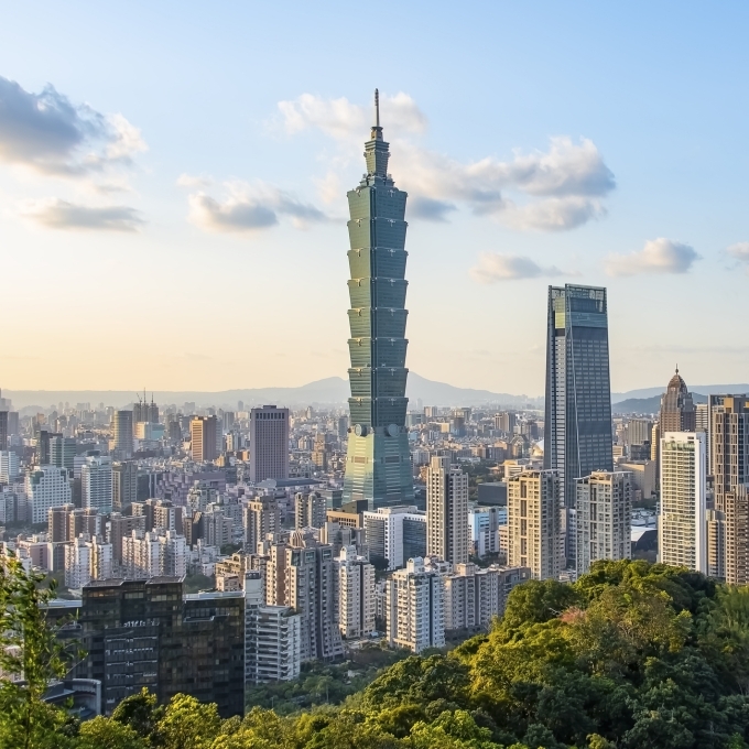Taiwan panoramic view