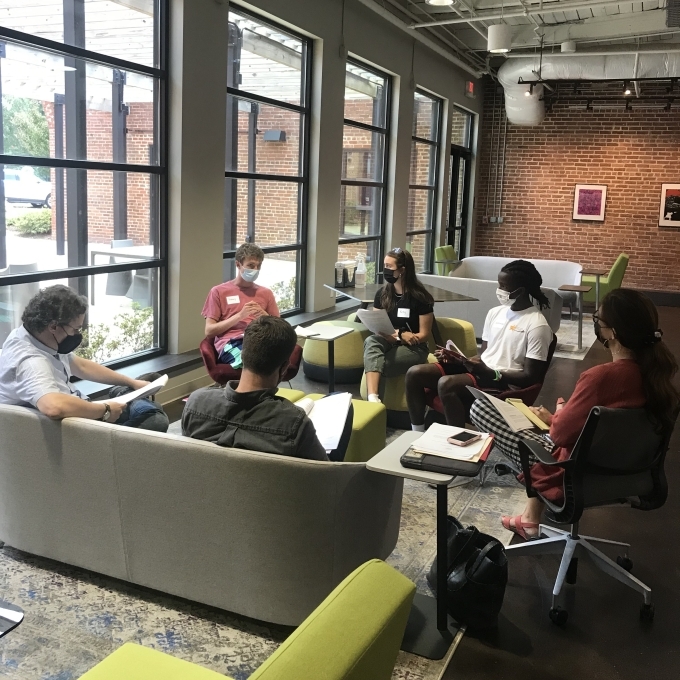 Deliberative Citizenship Initiative DCI Students in the Hub