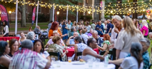 The crowd at reunion 2025