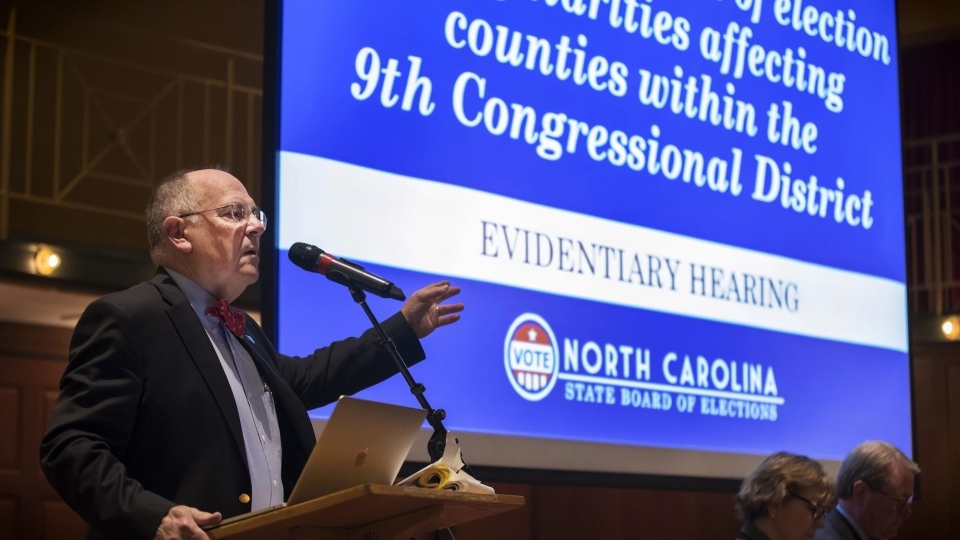 Board of Elections Chair Bob Cordle