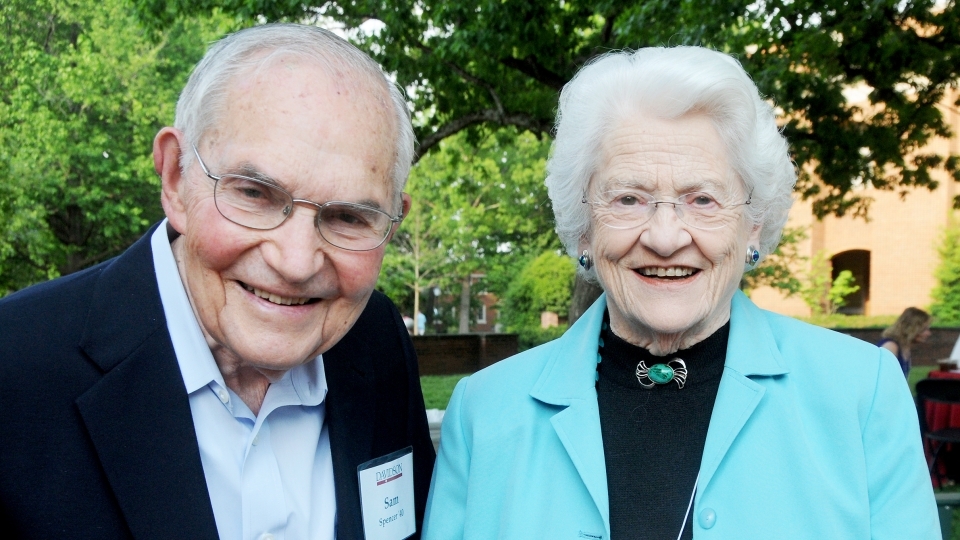 Sam Spencer and Ava Spencer