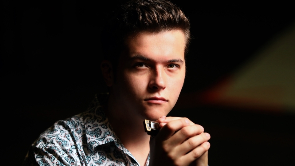 Jackson Allen with Harmonica