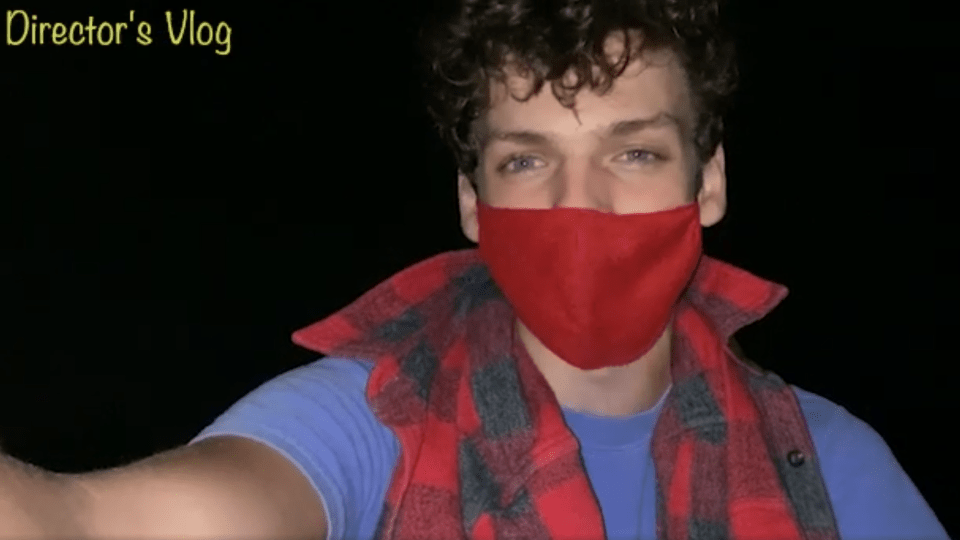 James Shakow '22, Director of the Practice Fields Scene in Ubi Orta Pestilentia: A Davidson Zombie Apocalypse