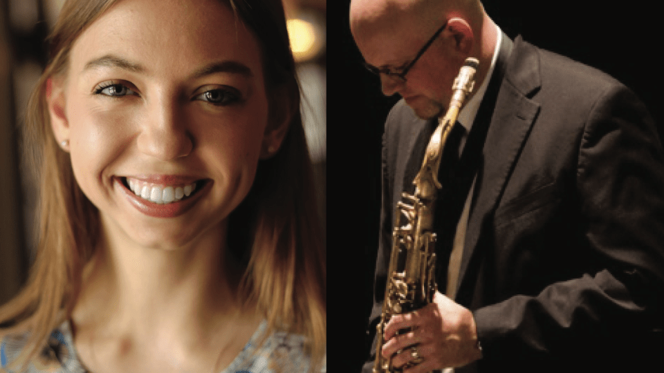 Headshots of Renata Dworak Berlin and Patrick Brown