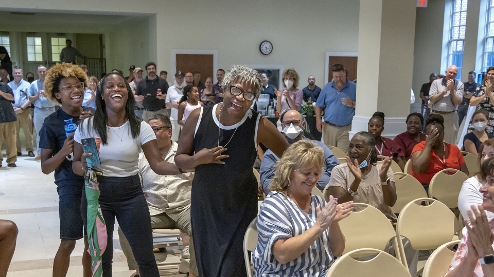 Vanessa Victor at Employee Appreciation Awards 2022