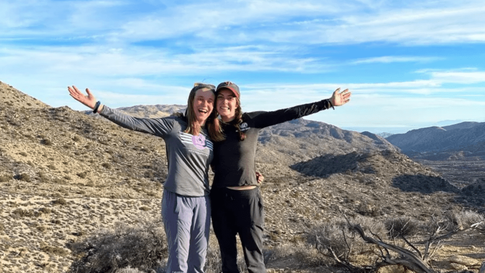 Addie and Isabel in Joshua Tree