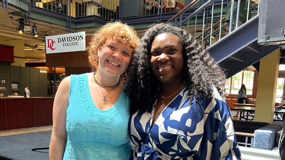 Spencer-Weinstein Award Winners Nora Fenn Gilman ’26 and Jasmine Peters