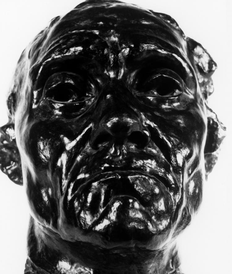 Rodin Sculpture: Monumental Head of Jean D'Aire