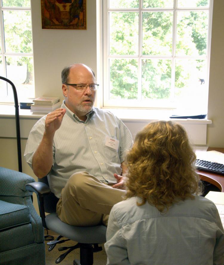 Prof. Lustig Meeting with Student