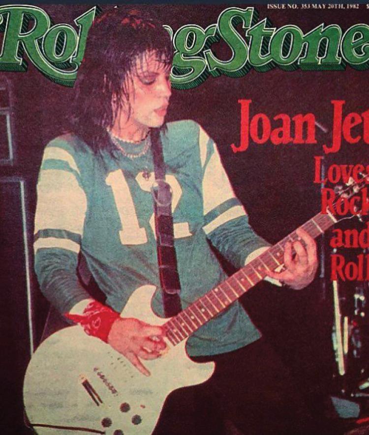 Rolling Stone cover featuring Joan Jett