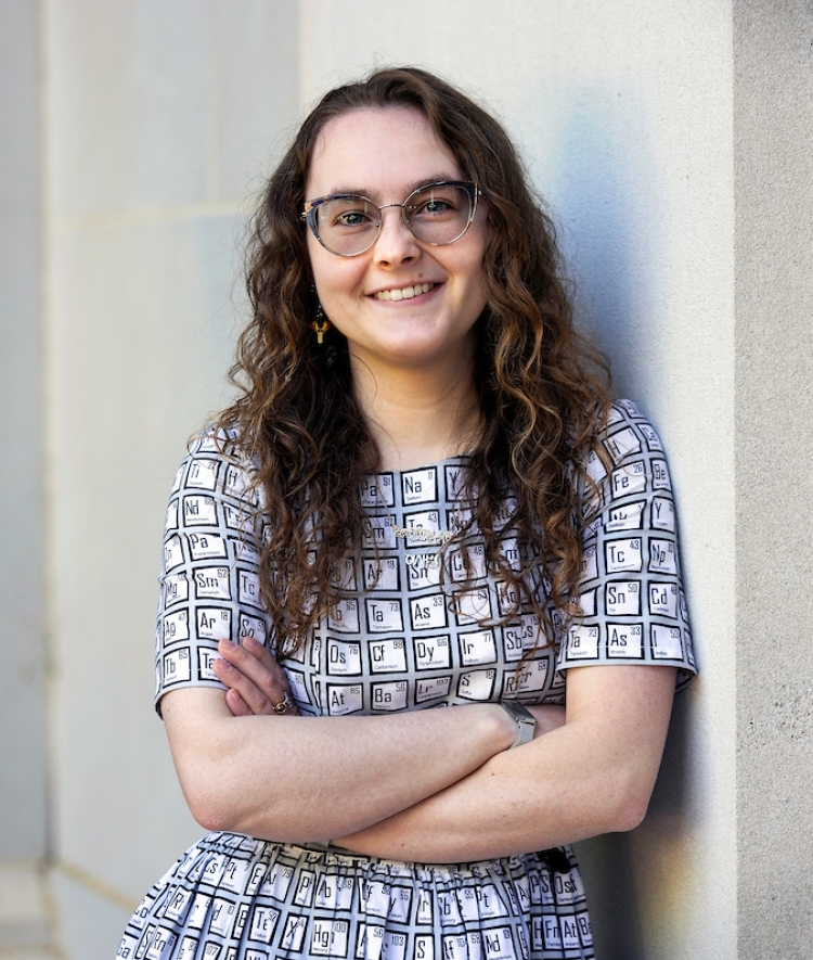 Davidson College Goldwater Scholar Izzie Meyers