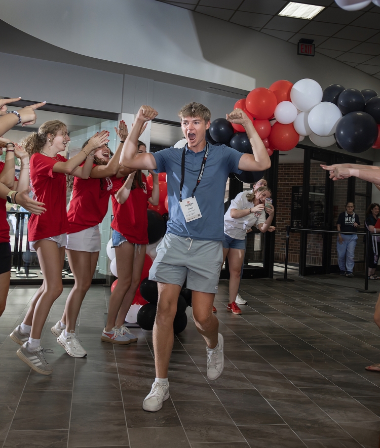 Orientation 2025 Opening Session going through the celebratory welcome