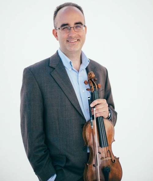 Joseph Meyer with Violin