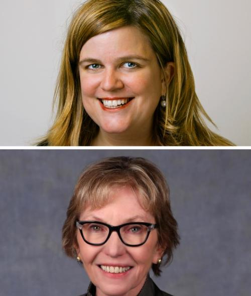 Headshots of Mary Clare Jalonick Cahlink and Susan Roberts