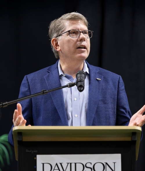 Douglas Hicks speaking at Orientation 2022