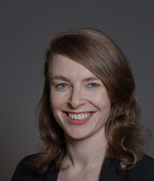 a young woman with brown hair