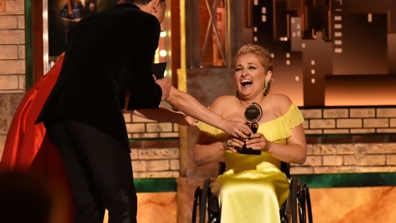 Ali Stroker Wins Tony Award