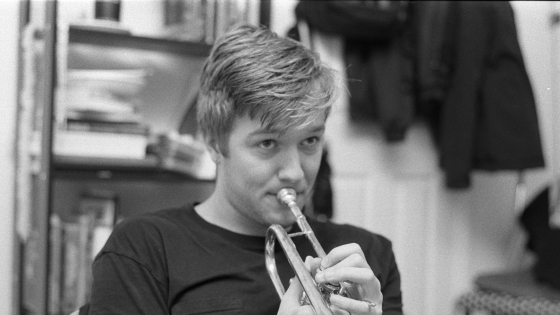 Andrew Wright Playing Trumpet