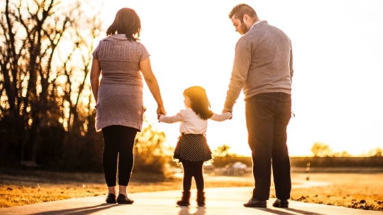 Family Holding Hands