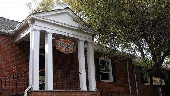 Summit Coffee Building On Campus