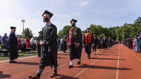 2021 Commencement Student Processional