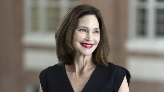 Headshot of Carol Quillen looking off camera