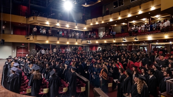 Convocation audience