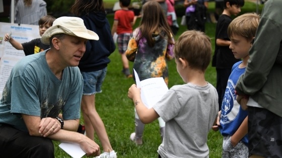 Prof. Graham Bullock Earth Day Celebration visitor