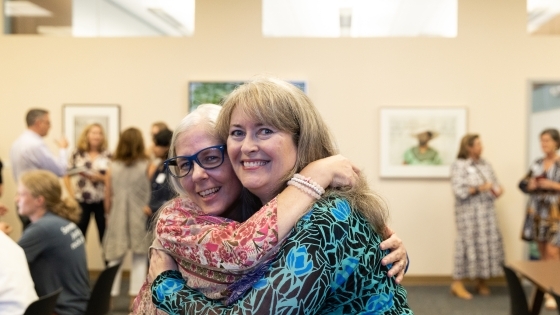 Eliz Kirkland Sickles ’88 and Sarah C.B. Guthrie ’90