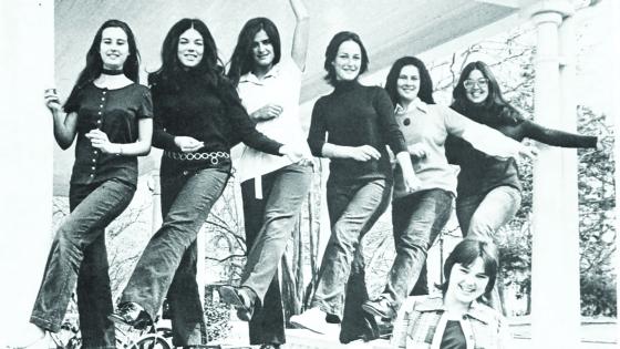 Celebrating 50+ Years of Women at Davidson Photo of women in 1972-72