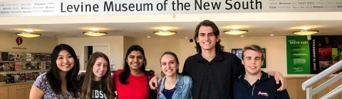 Education scholars group shot at the Levine Museum of the New South